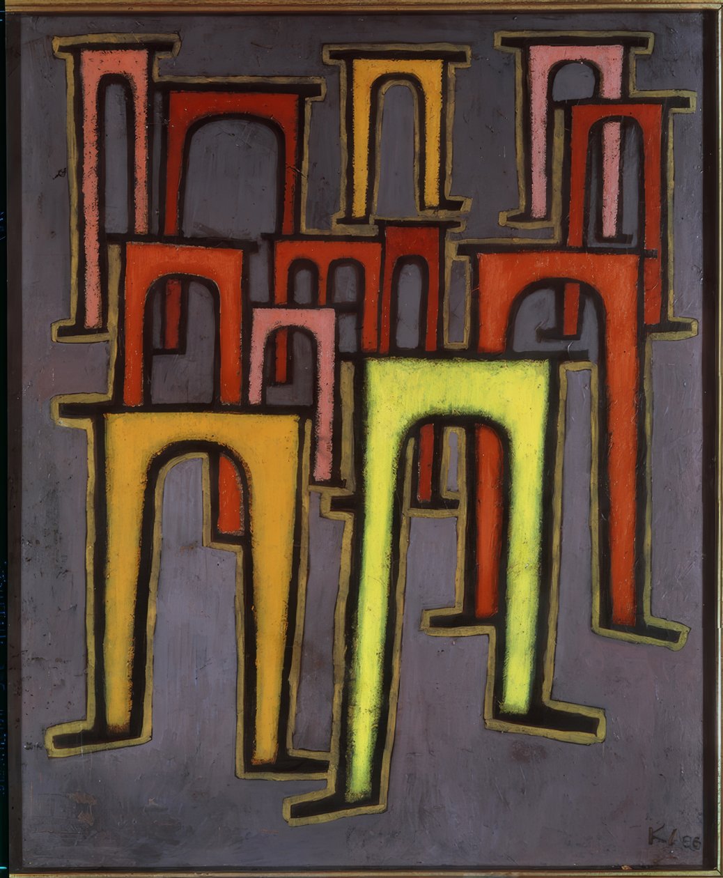 Revolution des Viadukts von Paul Klee