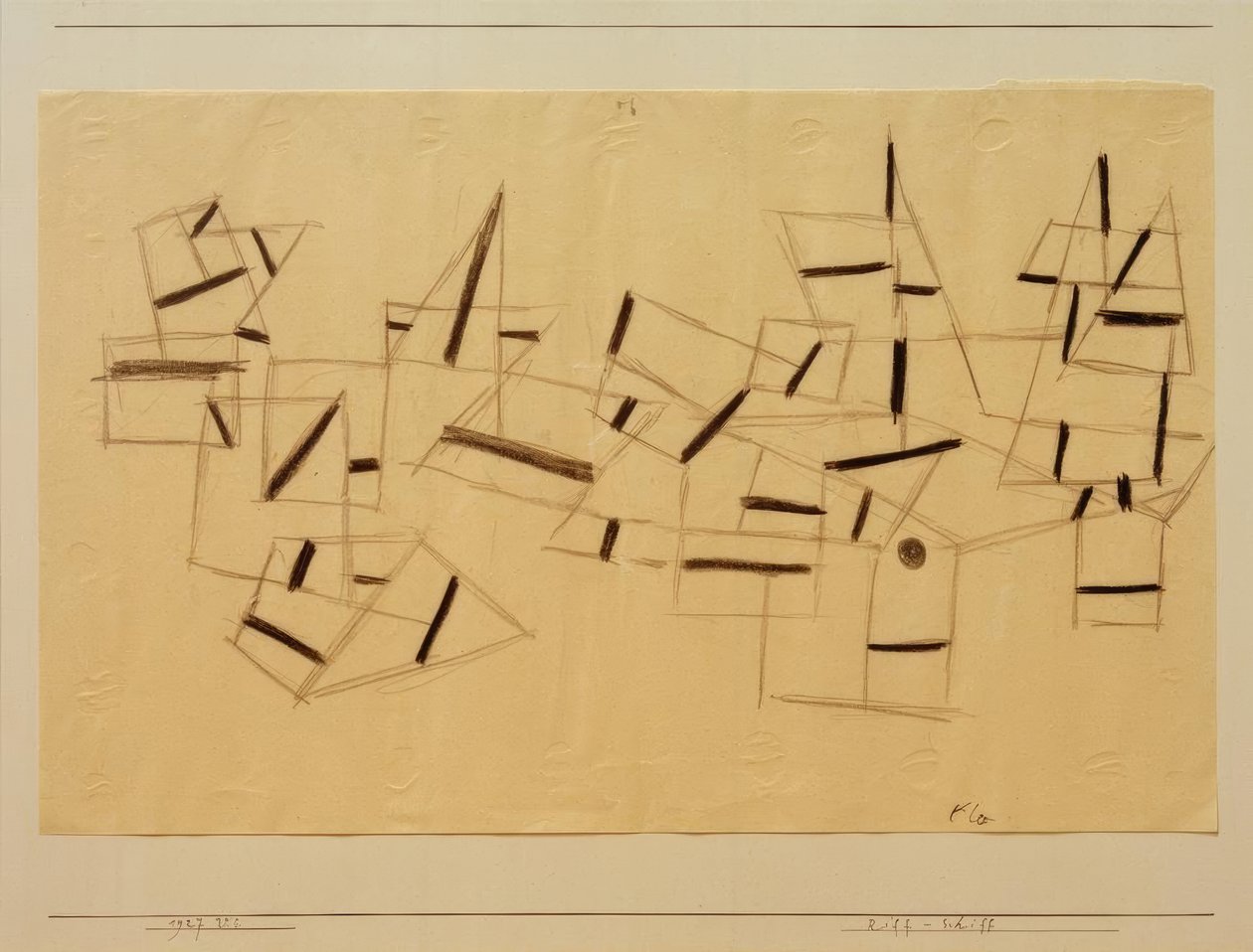 Riff-Schiff von Paul Klee