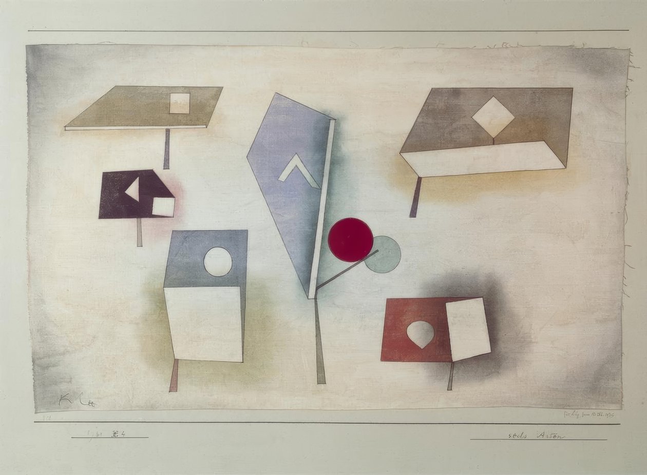 Sechs Arten von Paul Klee