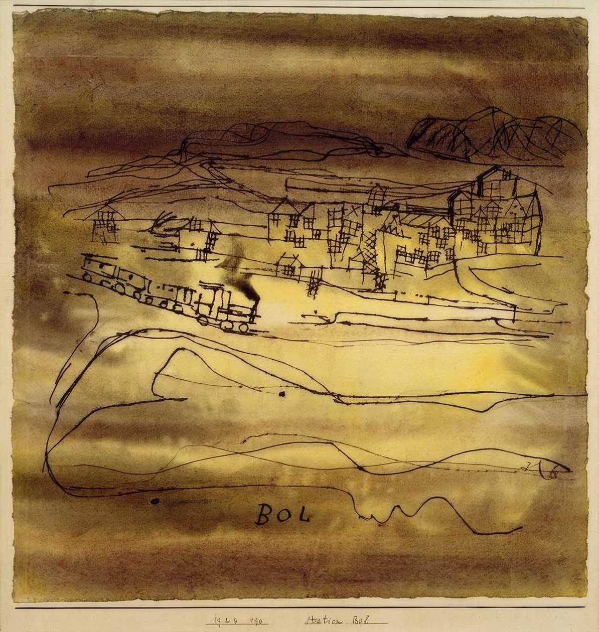 Station Bol von Paul Klee