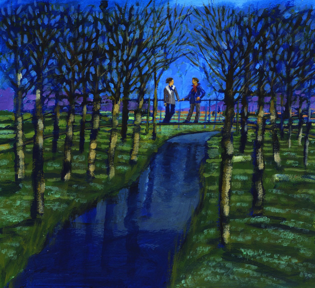 Romantische Begegnung, 2008 von Paul Powis