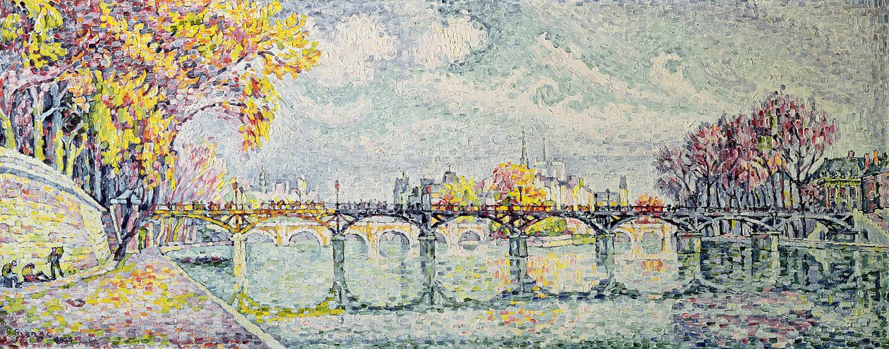 Die Pont des Arts, 1928 von Paul Signac