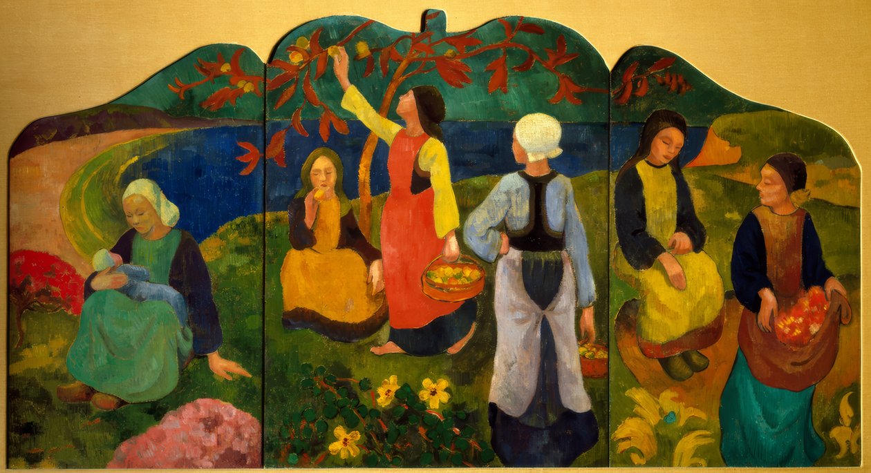 Triptychon von Pont-Aven von Paul Sérusier