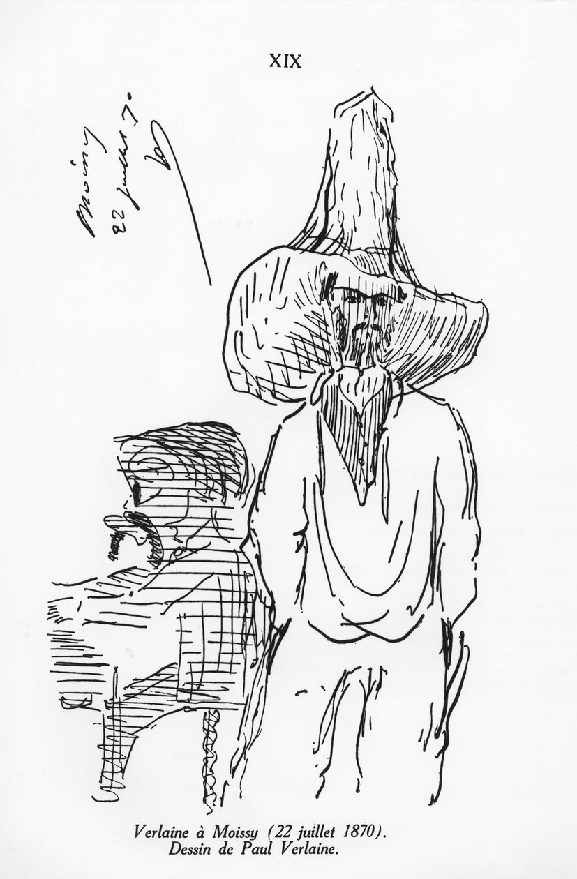 Verlaine in Moissy, 22. Juli 1870 von Paul Verlaine