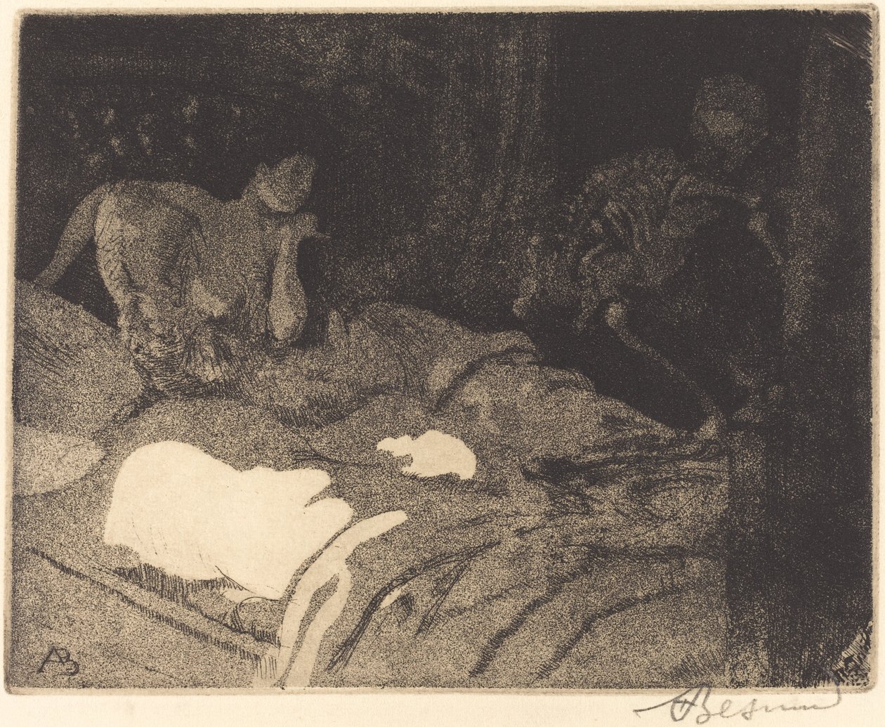 Das Rätsel, 1900 von Paul Albert Besnard