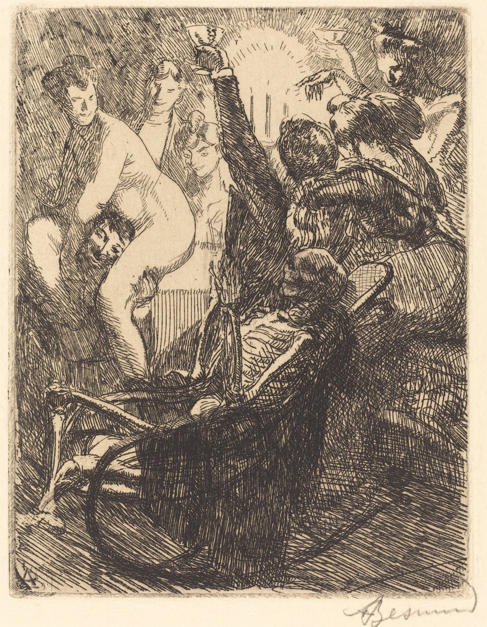 Die Orgie, 1900 von Paul Albert Besnard