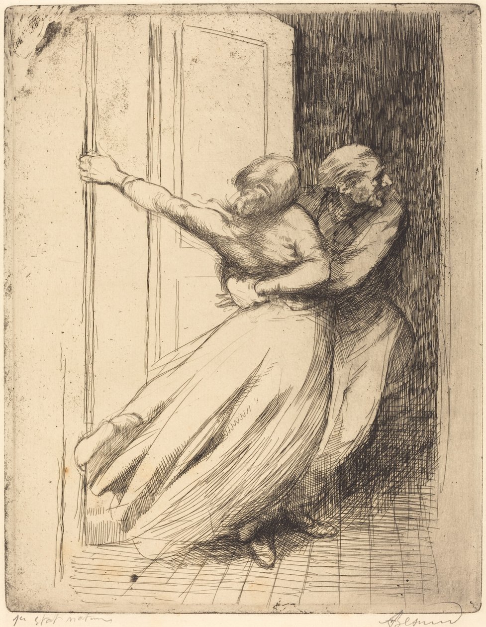 Die Vergewaltigung, ca. 1886 von Paul Albert Besnard