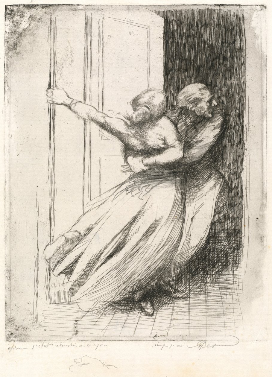 Die Vergewaltigung, ca. 1886 von Paul Albert Besnard