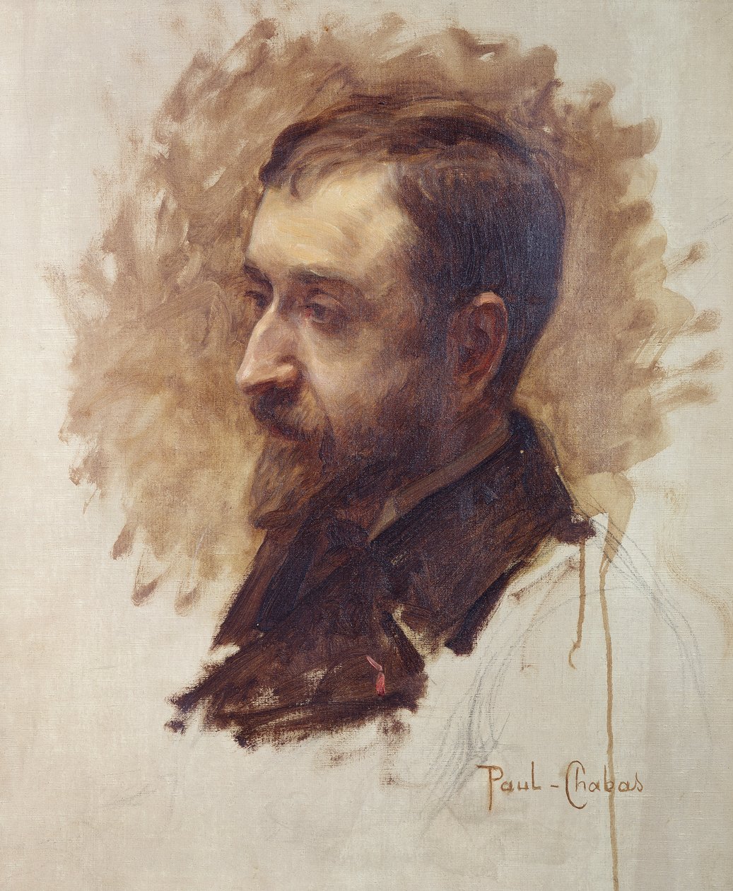 Auguste Dorchain (1857-1930) von Paul Chabas