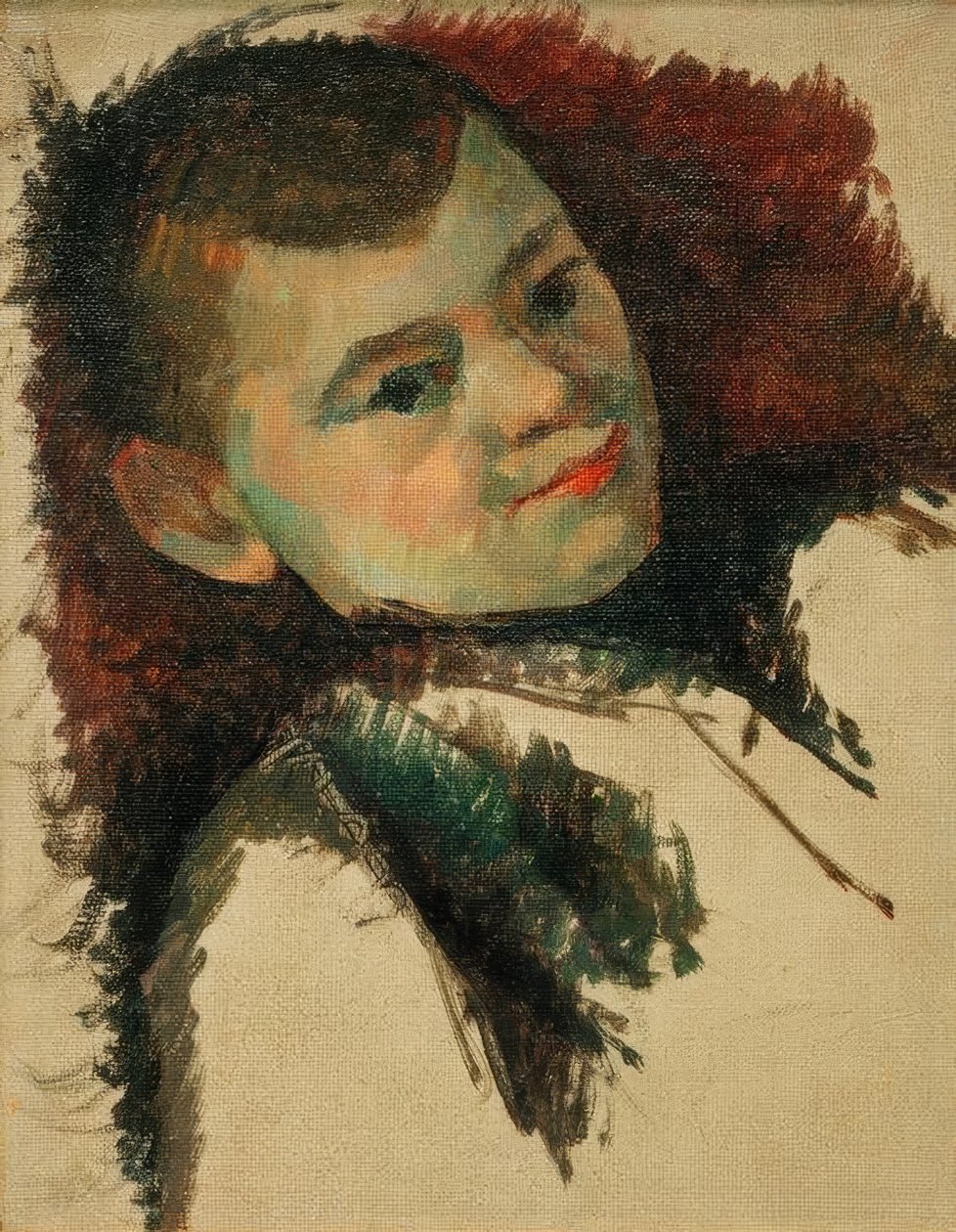 Bildnis Paul Cézanne jun. von Paul Cézanne