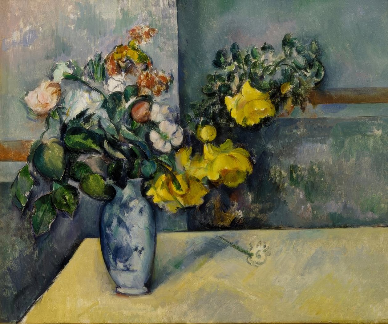 Blumen in einer Vase von Paul Cézanne