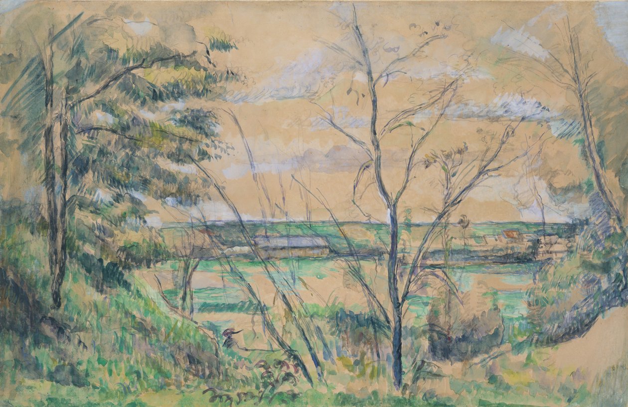 Im Oise-Tal, 1878-80 von Paul Cézanne