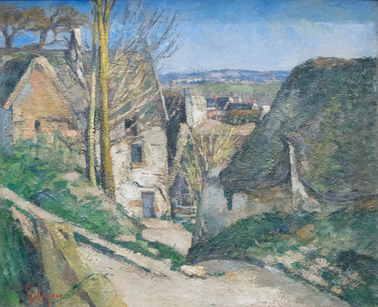 Das Haus des Gehängten von Paul Cézanne