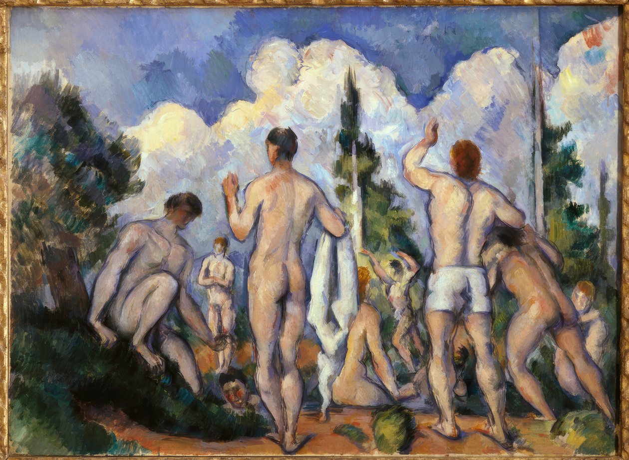 Die Badenden von Paul Cézanne