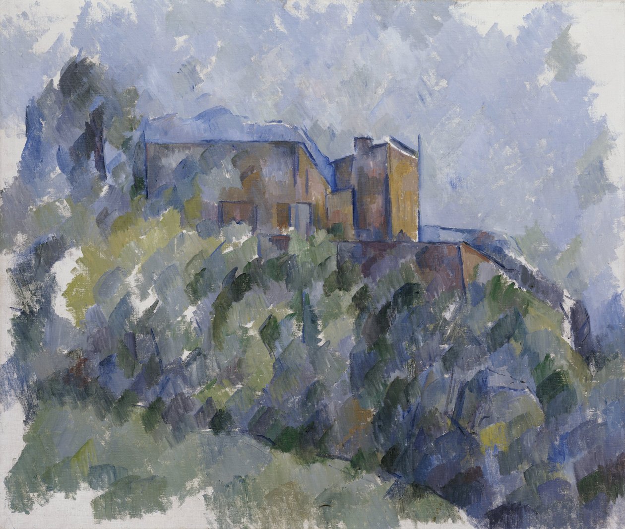 Das schwarze Haus von Paul Cézanne