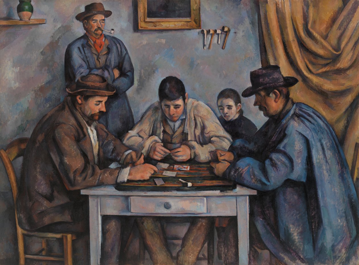 Die Kartenspieler von Paul Cézanne