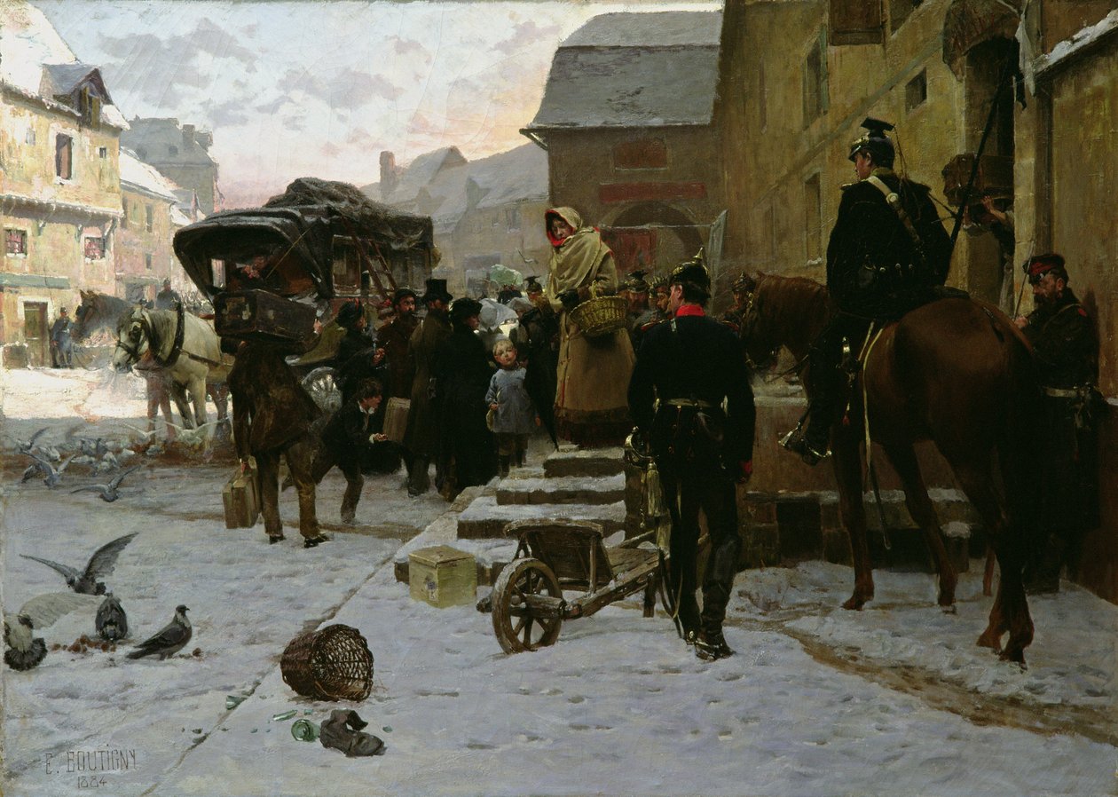 Boule de Suif, 1884 von Paul Émile Boutigny