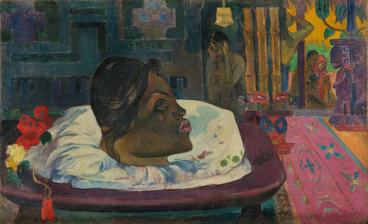 Arii Matamoe (Das königliche Ende) von Paul Gauguin