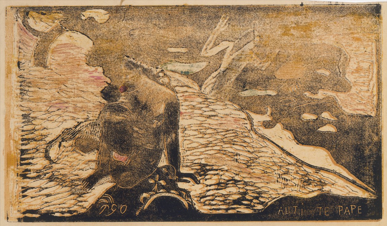 Auti Te Pape von Paul Gauguin