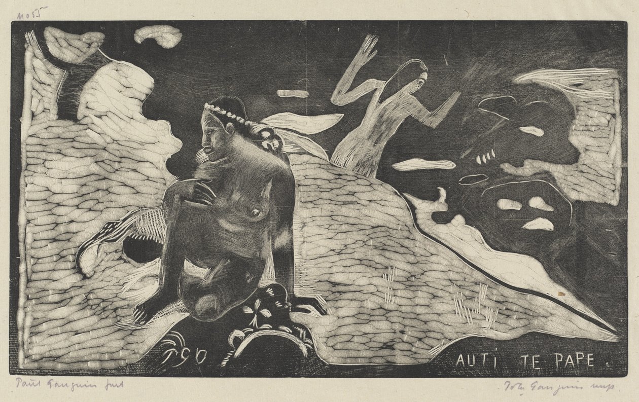 Auti te Pape (Frauen am Fluss) von Paul Gauguin