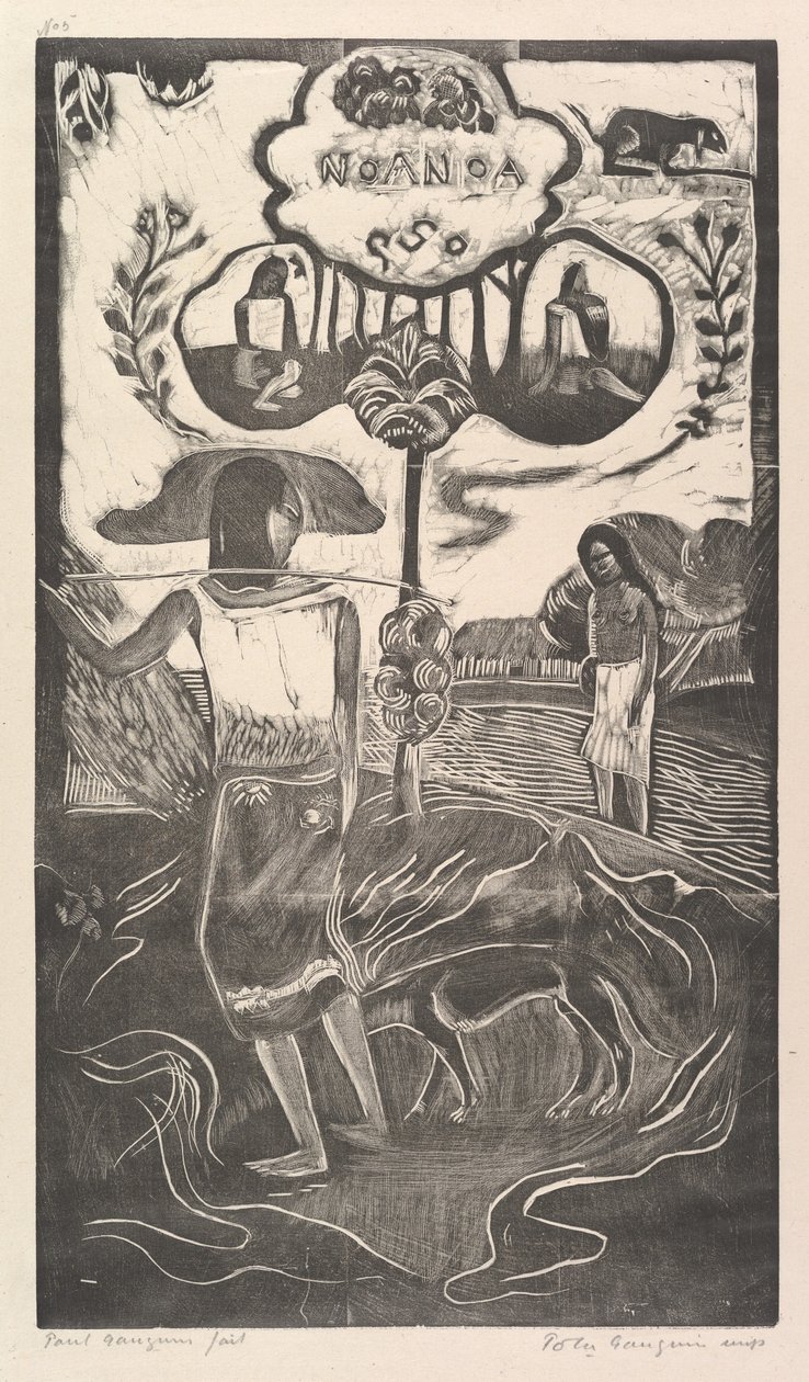 Noa Noa, 1893-94 von Paul Gauguin