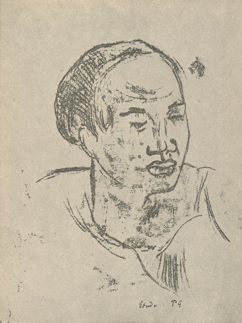Studie, 1936 von Paul Gauguin