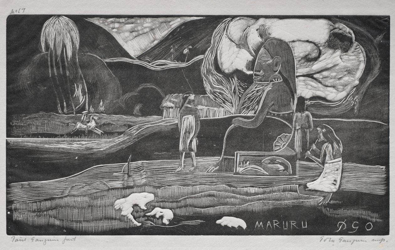 Tahitianische Serie: Anbetung von Paul Gauguin