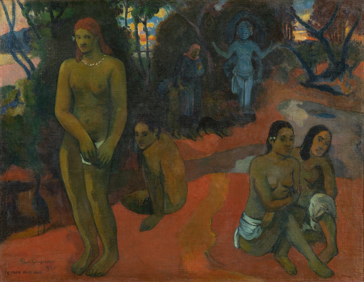 Te Pape Nave Nave (Köstliche Wasser) von Paul Gauguin