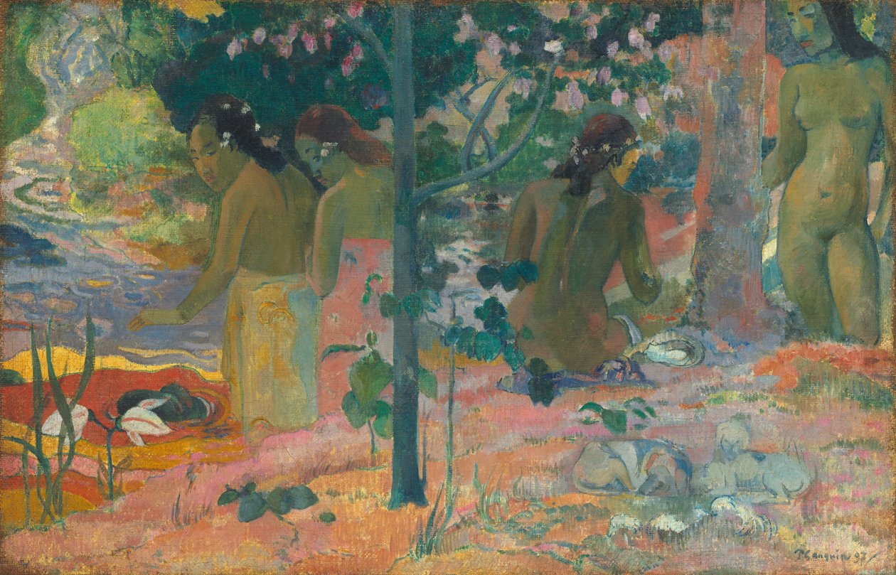 Die Badenden von Paul Gauguin