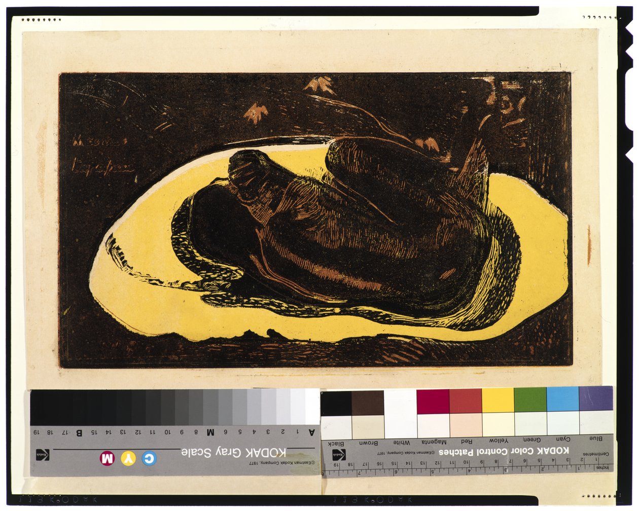 Der Geist wacht über sie, 1893-94 von Paul Gauguin