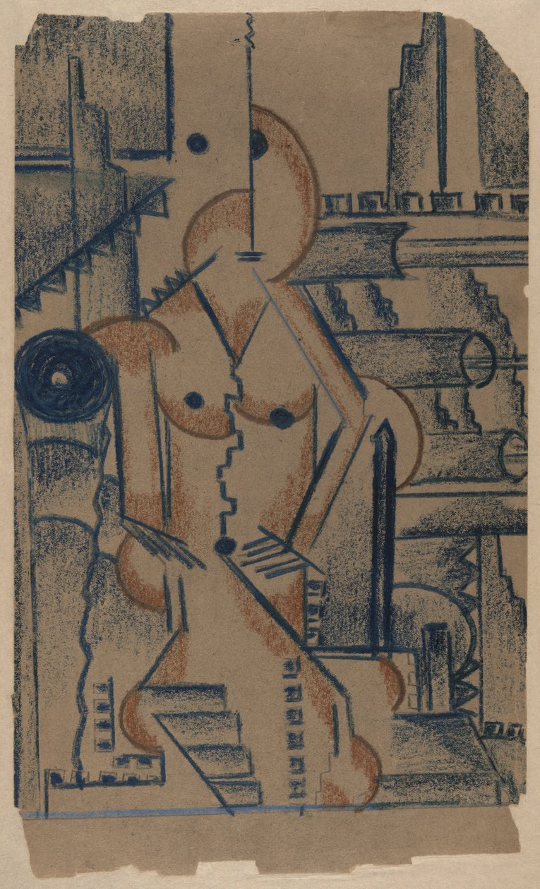 Sitzender Akt von Paul Gaulois