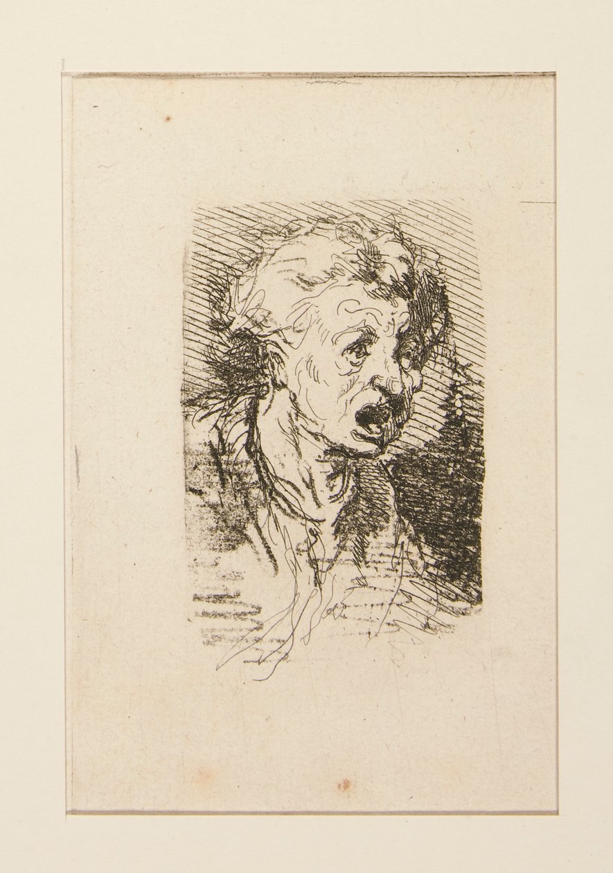 (TETE D) von Paul Gavarni