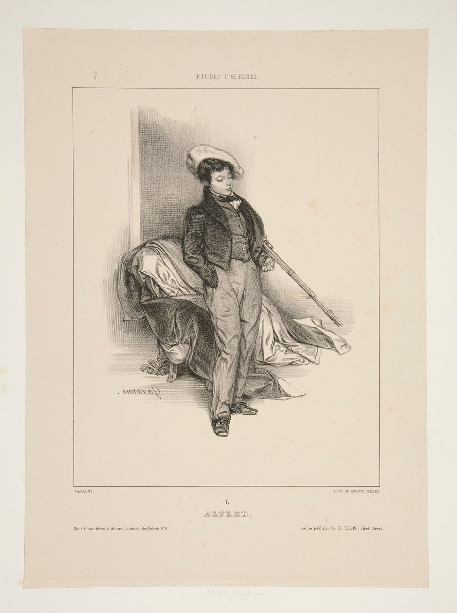 Alfred (Feydeau) von Paul Gavarni
