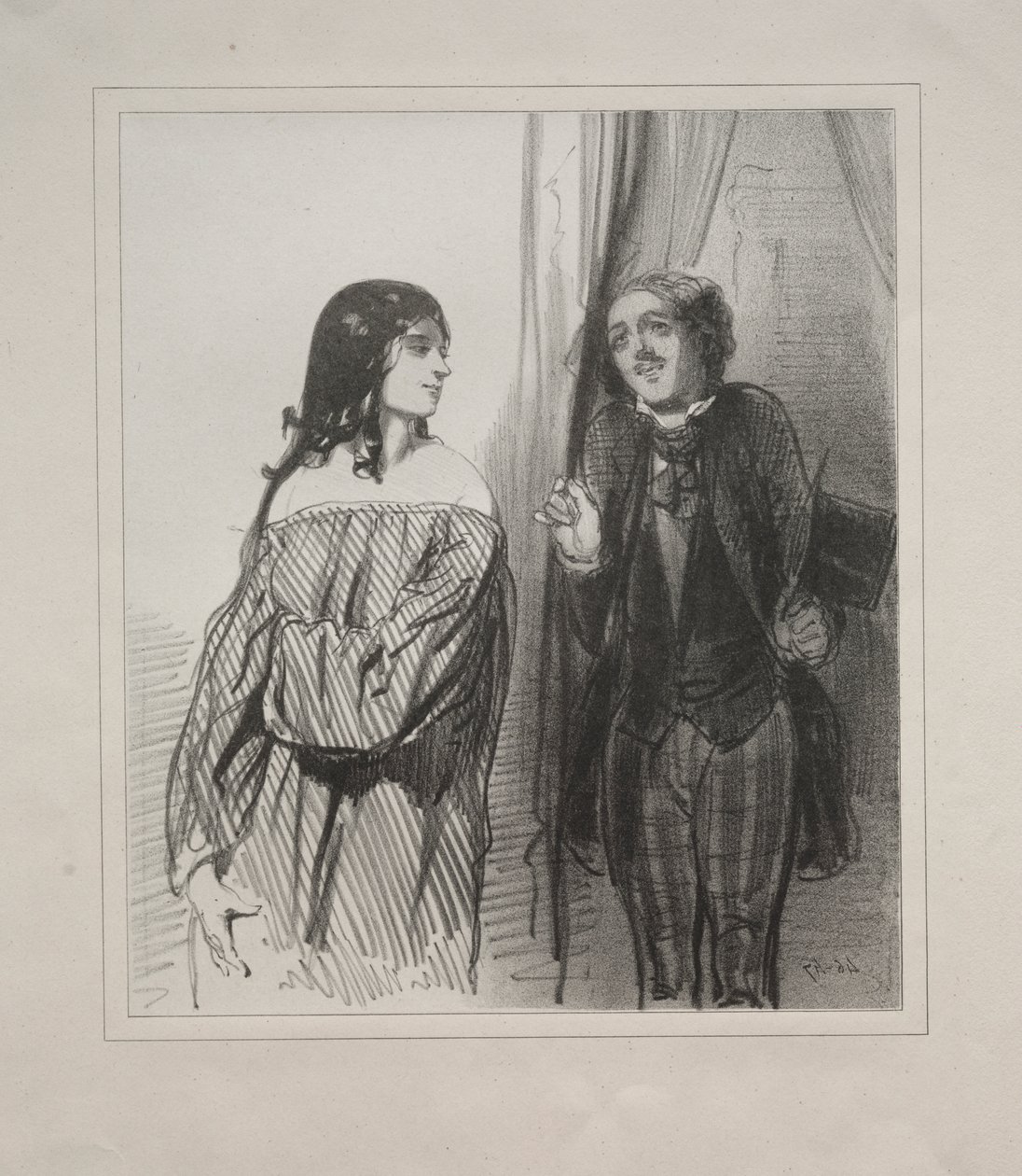 Baliverneries Parisiennes von Paul Gavarni