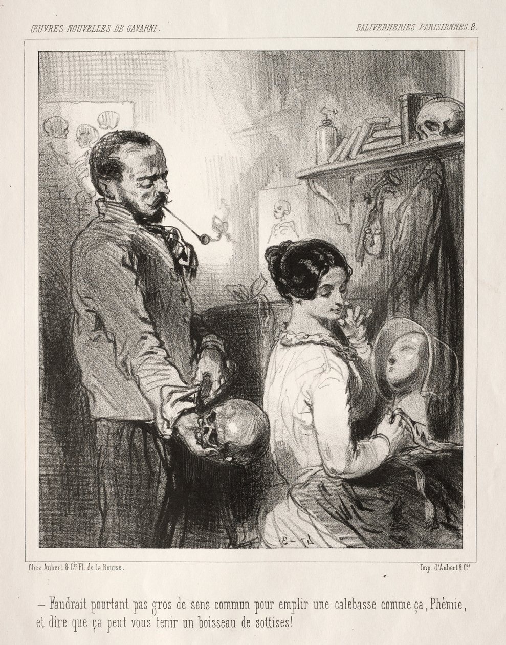 Baliverneries Parisiennes von Paul Gavarni