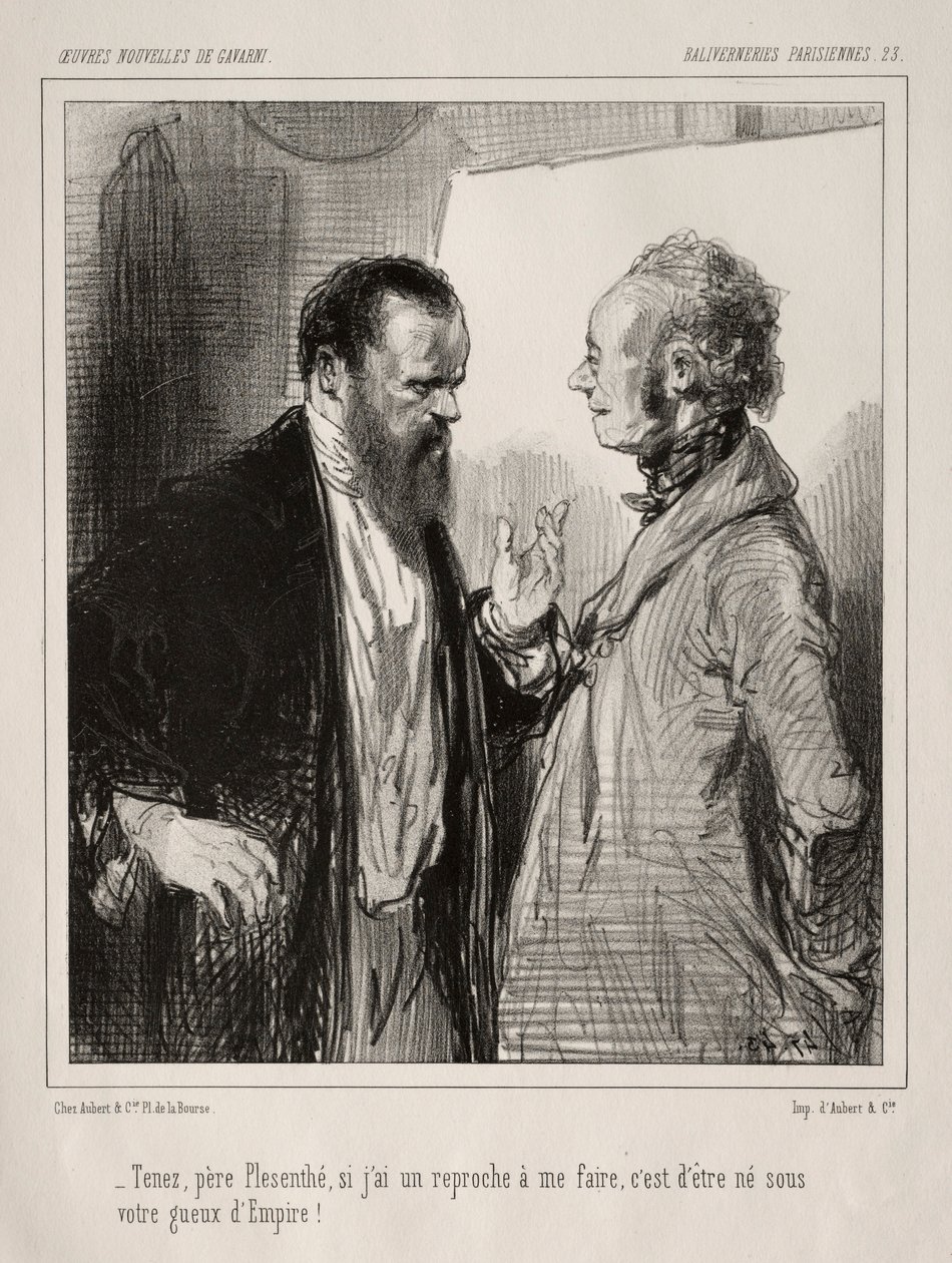 Baliverneries Parisiennes von Paul Gavarni