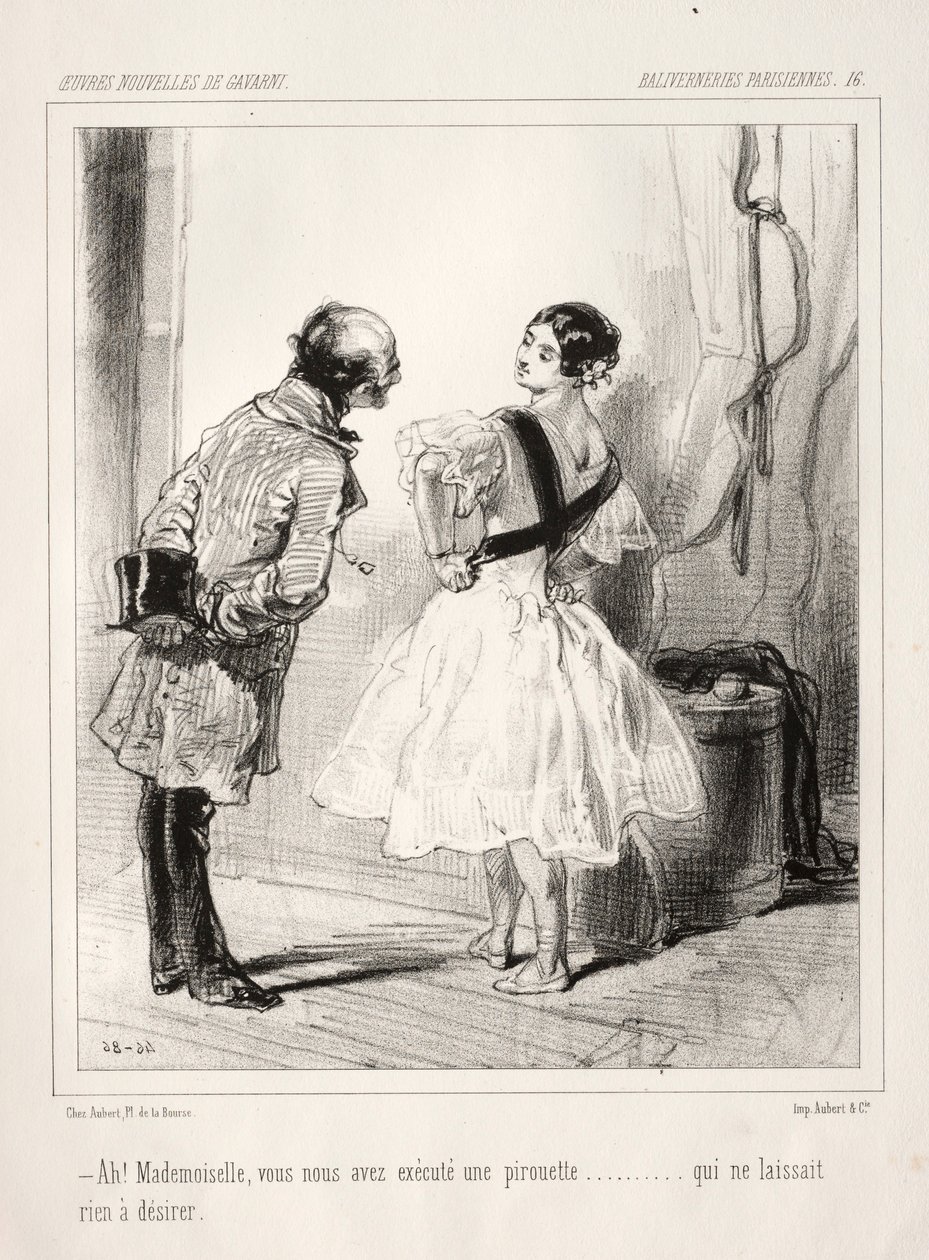 Baliverneries Parisiennes von Paul Gavarni