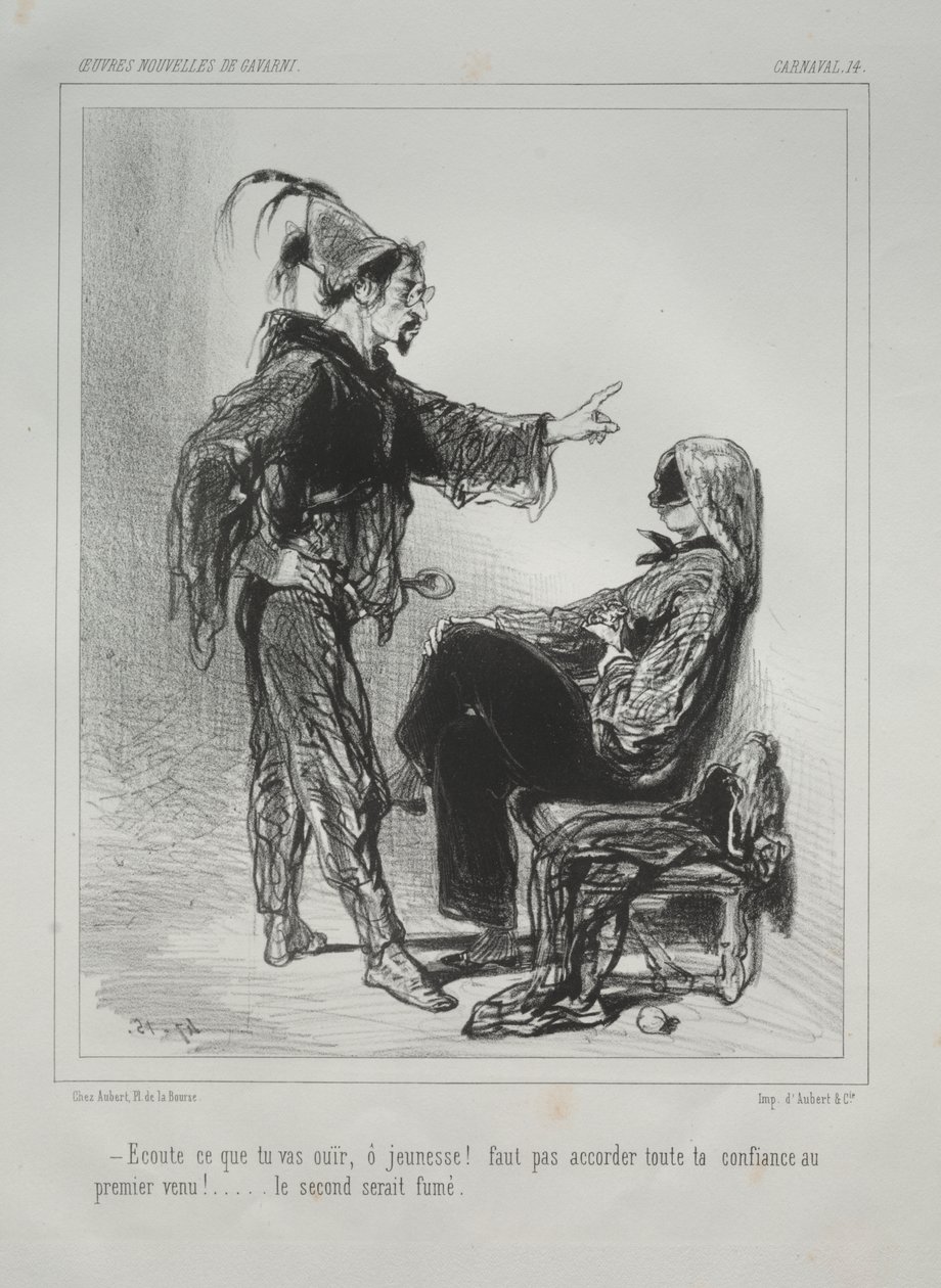 Karneval von Paul Gavarni