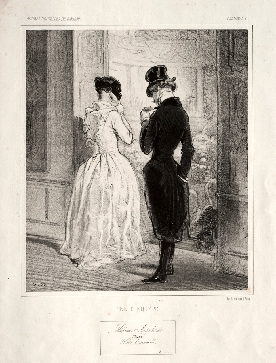 Karneval von Paul Gavarni