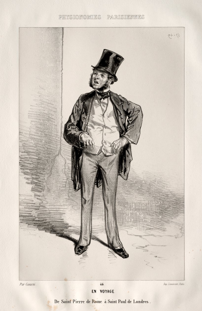 Auf Reise von Paul Gavarni