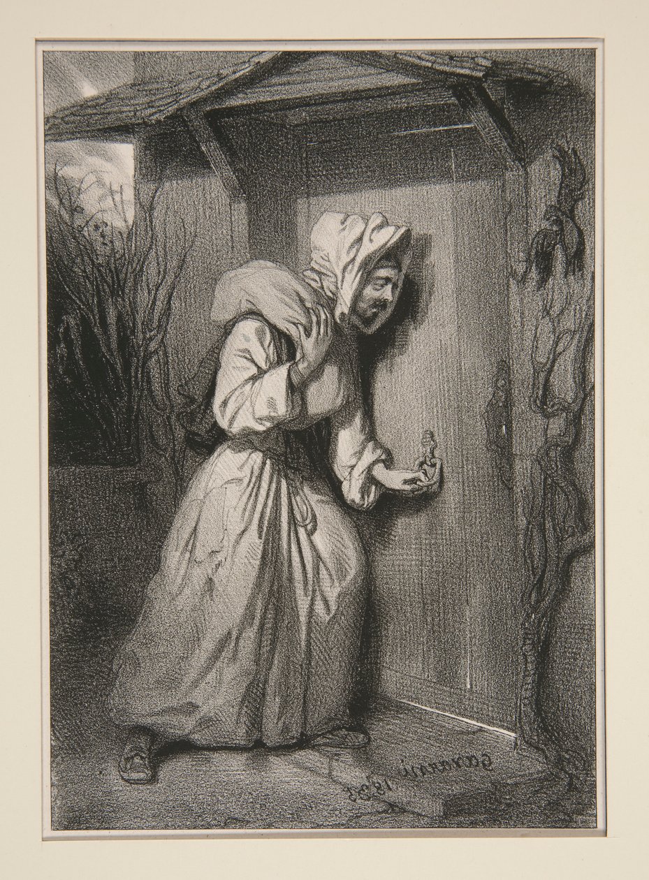 Der Königskuchen von Paul Gavarni