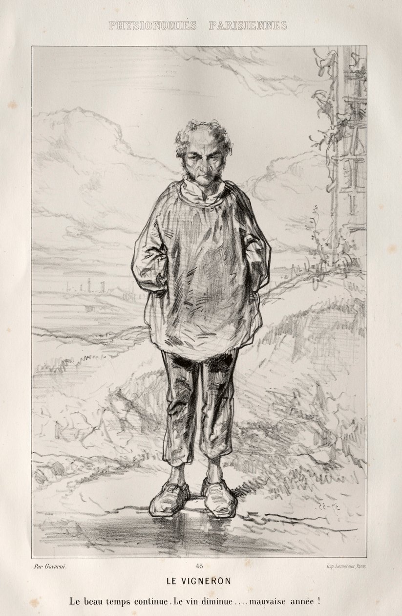 Der Winzer von Paul Gavarni