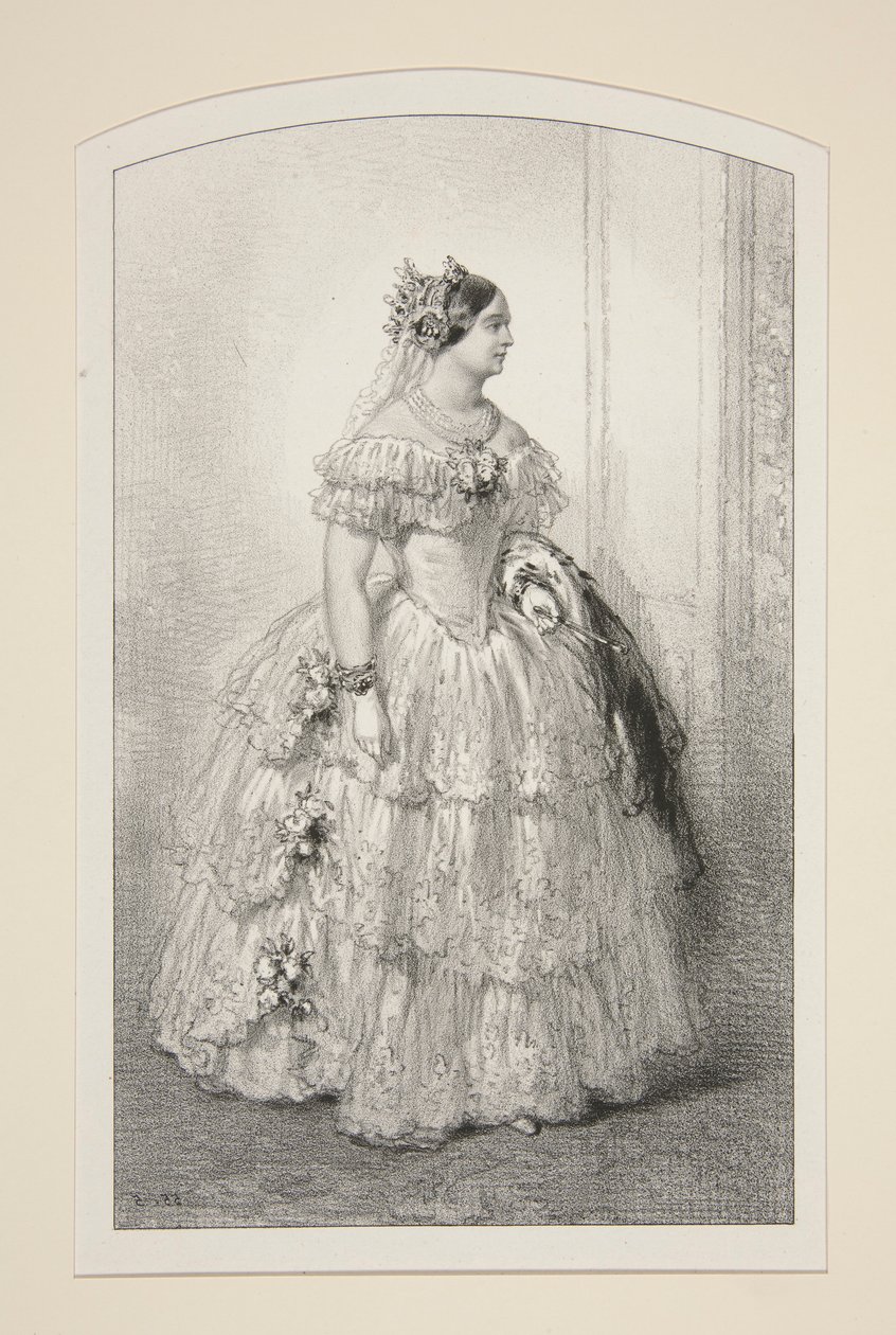 Frau Prinzessin Mathilde von Paul Gavarni