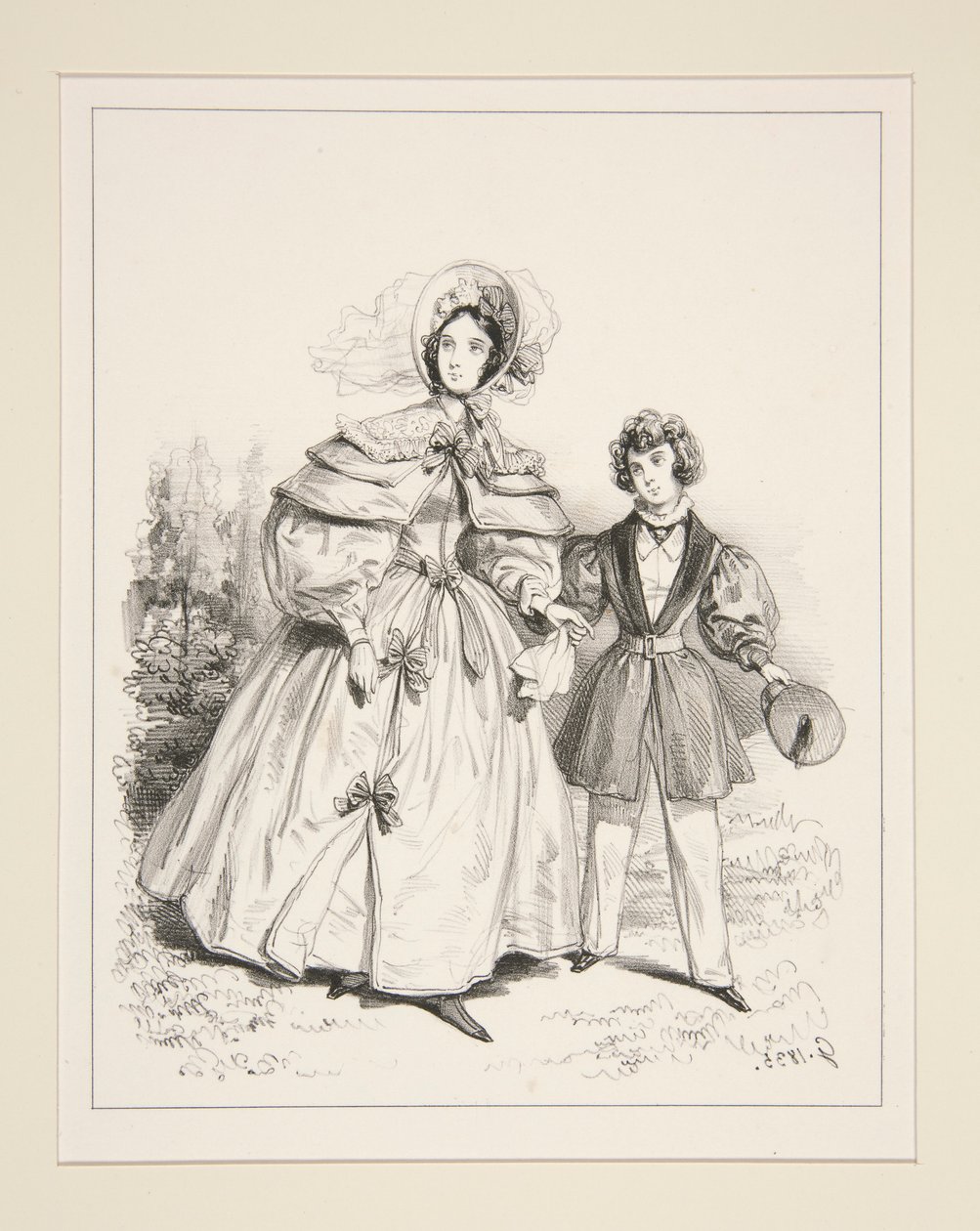 Morgenmantel. 1835. von Paul Gavarni