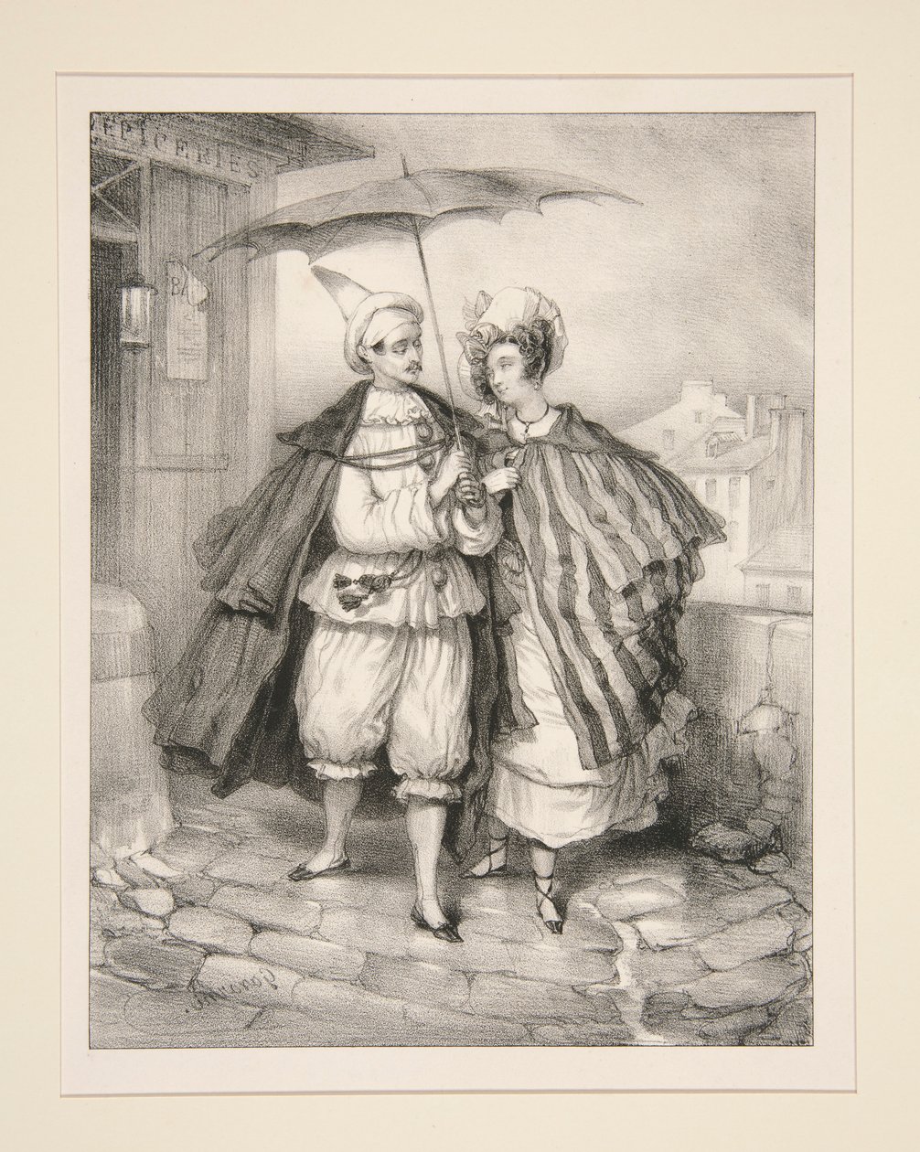 Paul und Virginie von Paul Gavarni