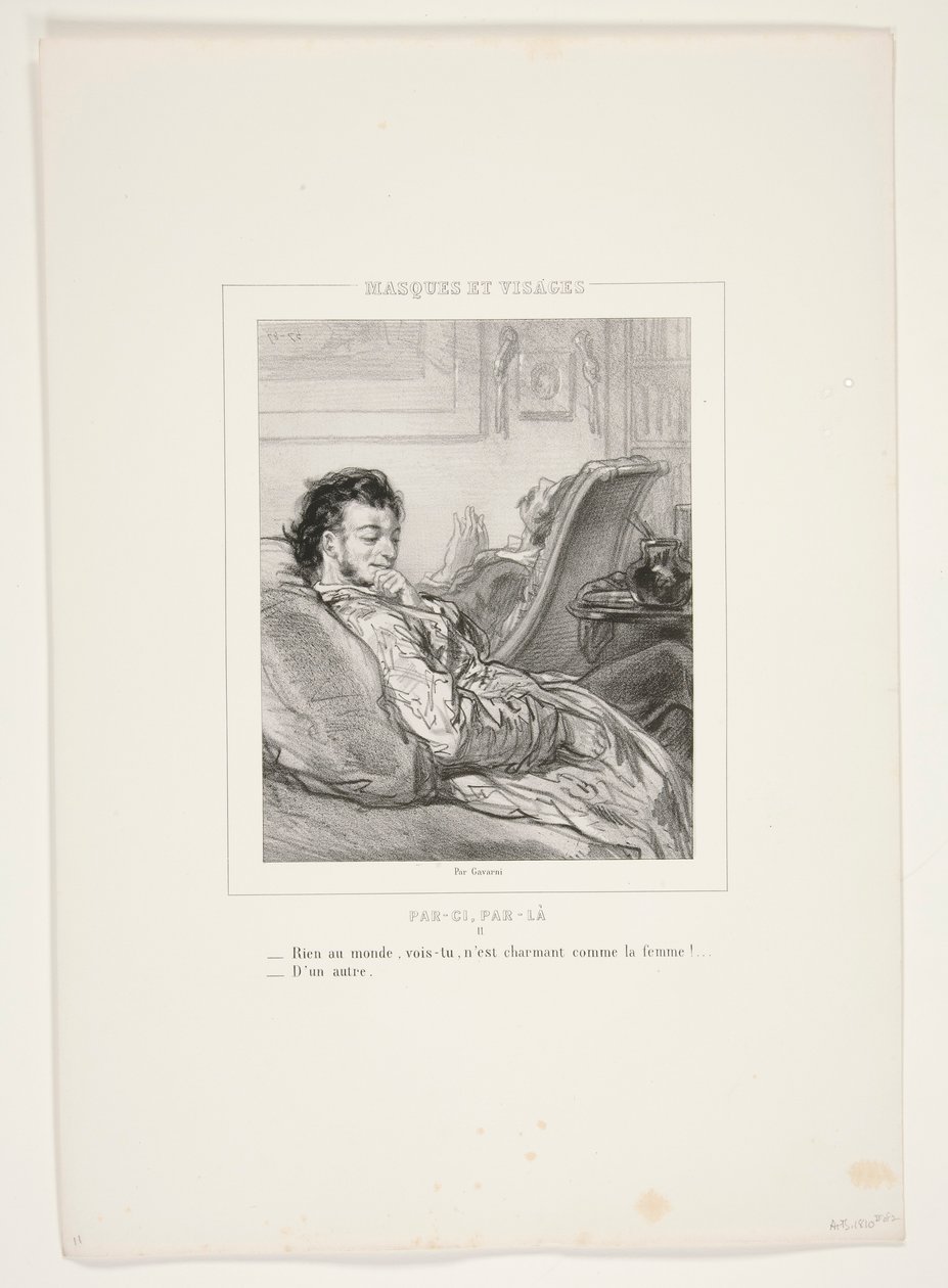 Nichts auf der Welt, siehst du, n von Paul Gavarni