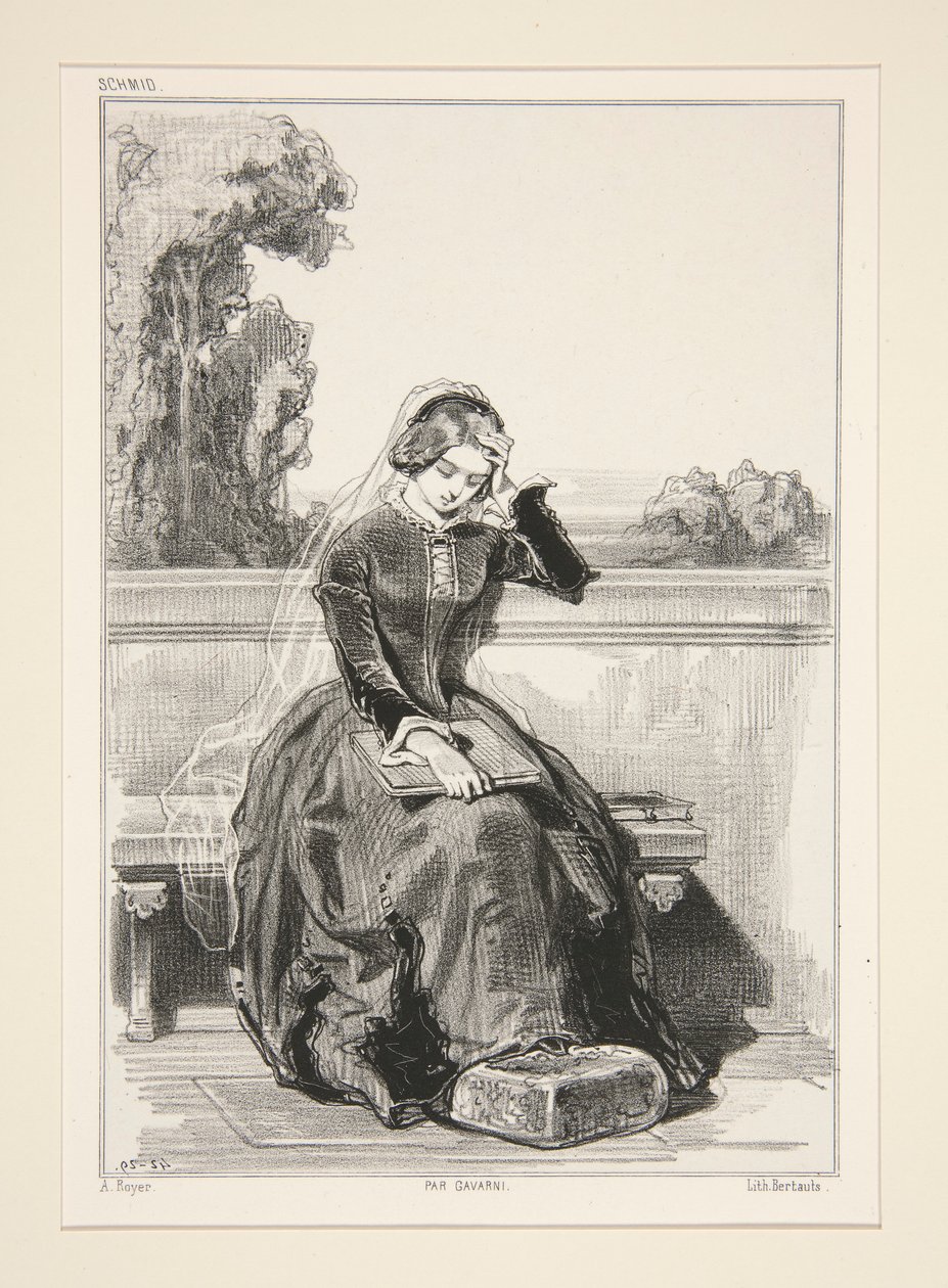 Rose De Tannebourg von Paul Gavarni
