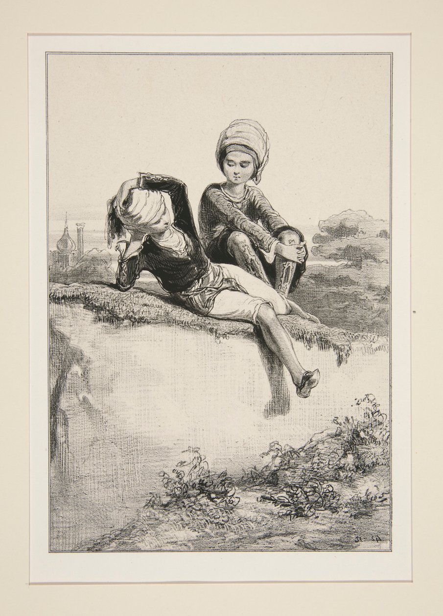 Timotheus und Philemon von Paul Gavarni