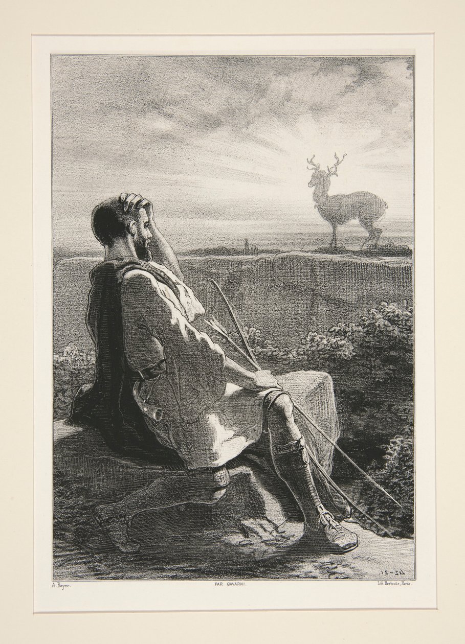 Vision D von Paul Gavarni