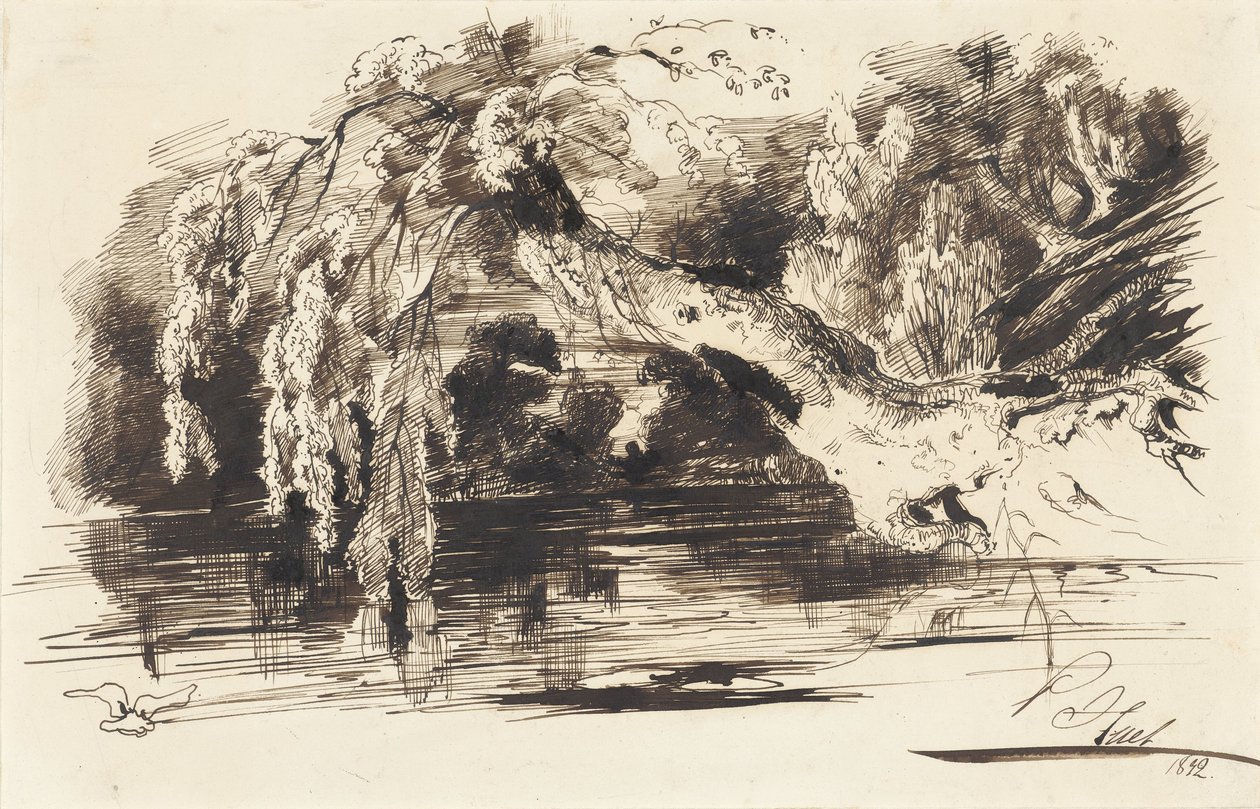 Landschaft von Paul Huet